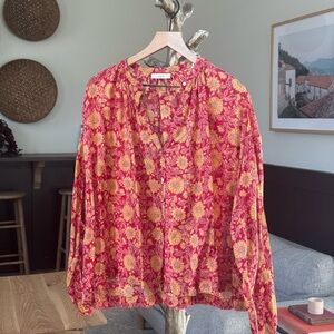 Doen Floral Jane Blouse Brand New Condition
